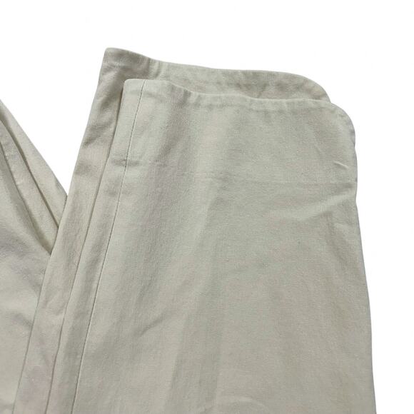 Talbots Chatham Ankle Pants Size 8 Women's Beige Khaki Capris Culottes Summer - Picture 8 of 9